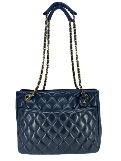 Chanel Caviar Lambskin Leather Shoulder Bag-Consigned Designs