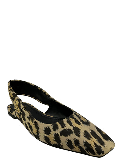 Christian Dior Mizza Slingbacks In Leopard Size 7-Consigned Designs