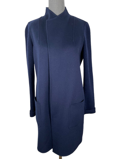 Kinross Cashmere Wool Navy Coat Size S-Consigned Designs