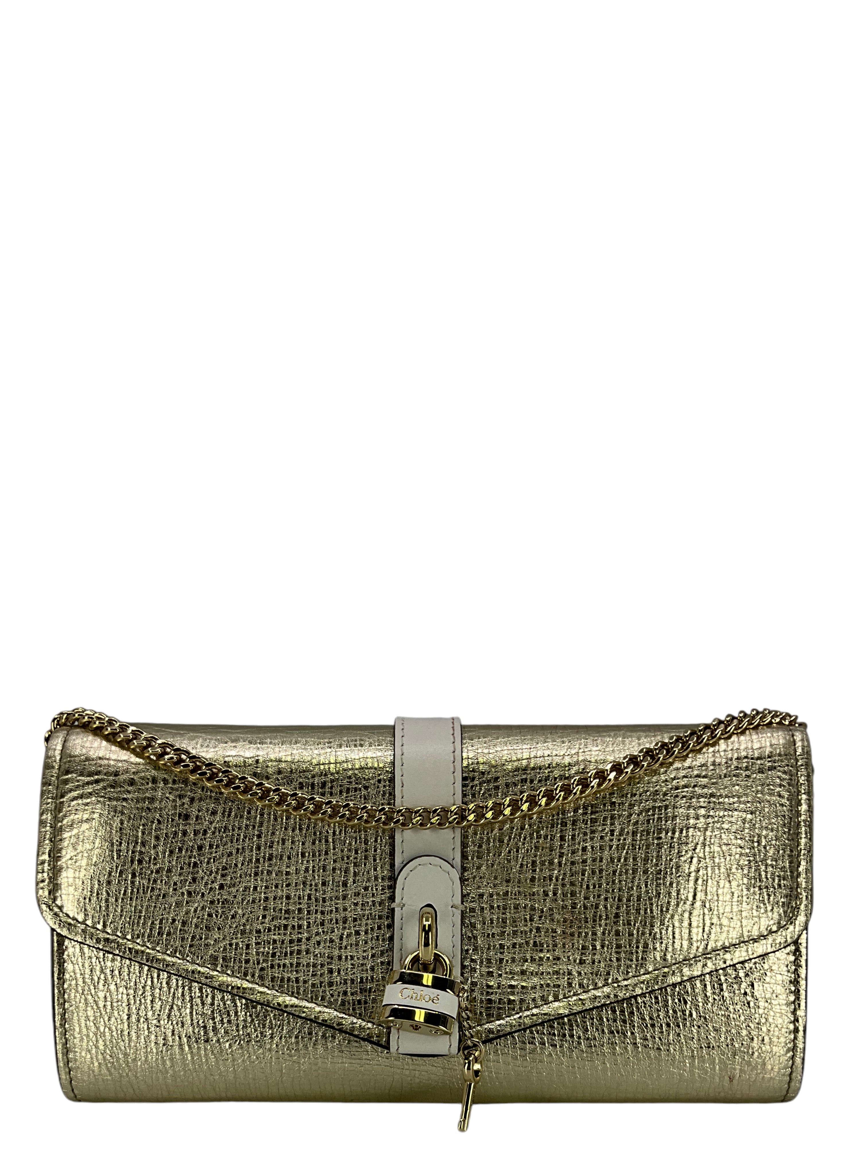 Chloe クロエ Aby アビー チェーンウォレット Chloe Aby Wallet on Chain Bag - Consigned Designs