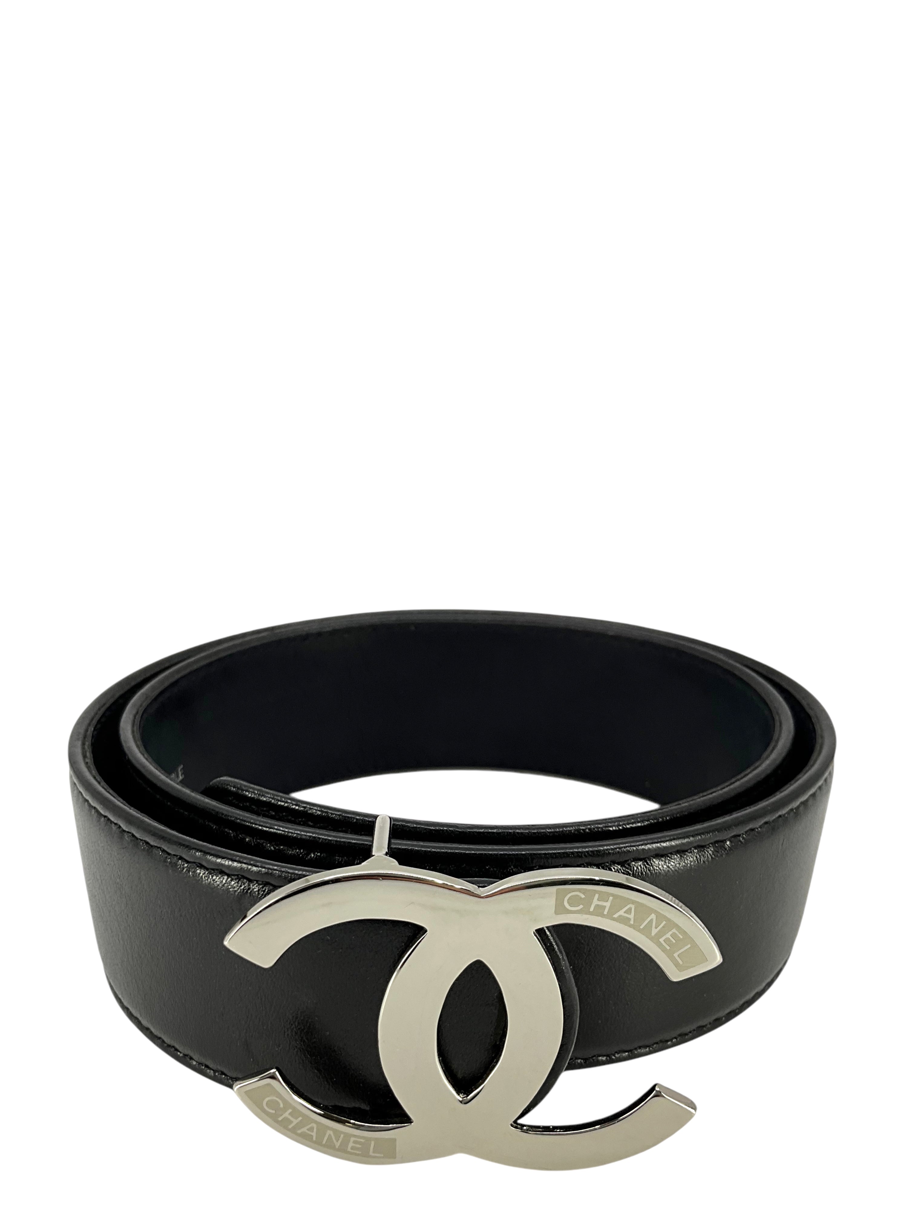 小物 FW1999 CHANEL LEATHER BELT 小物 FW1999 CHANEL LEATHER BELT Chanel Vintage Coco Leather Belt