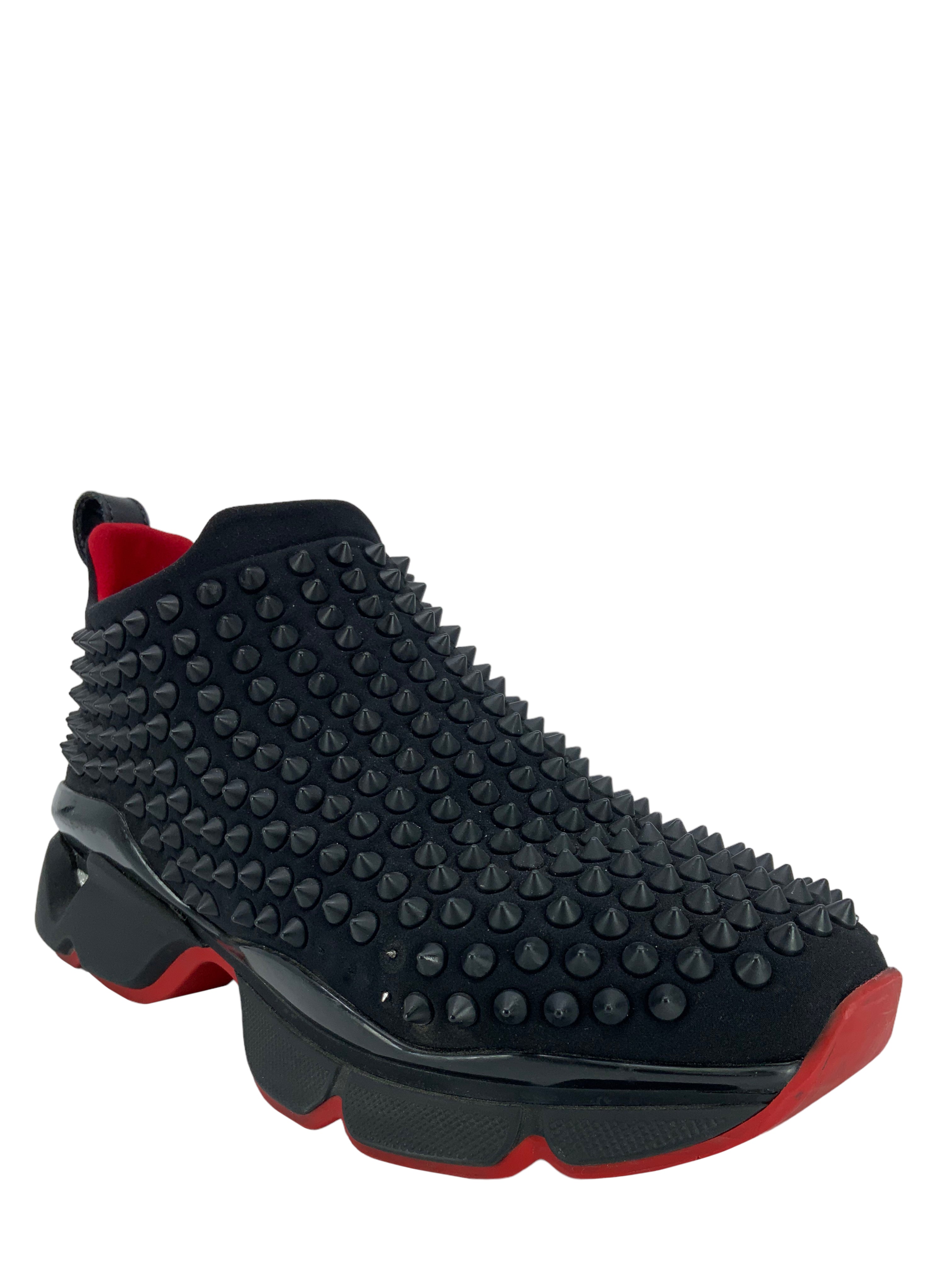 Christian Louboutin Spike Sock 'Black