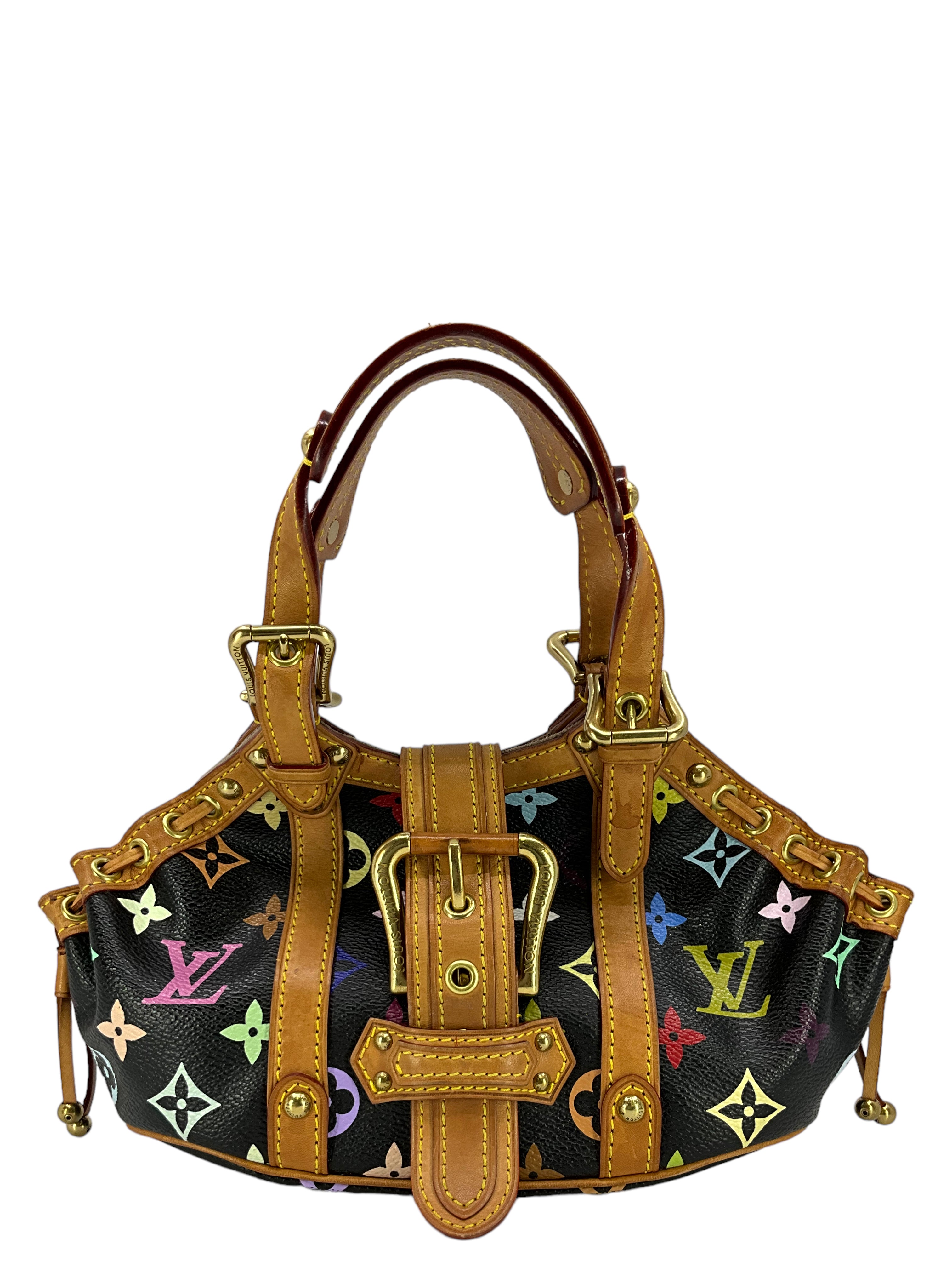 ご*！様 ブラックフライデースペシャルLouis Vuitton PM 首輪　未 LOUIS VUITTON Monogram Multicolor Theda PM Bag - Consigned Designs
