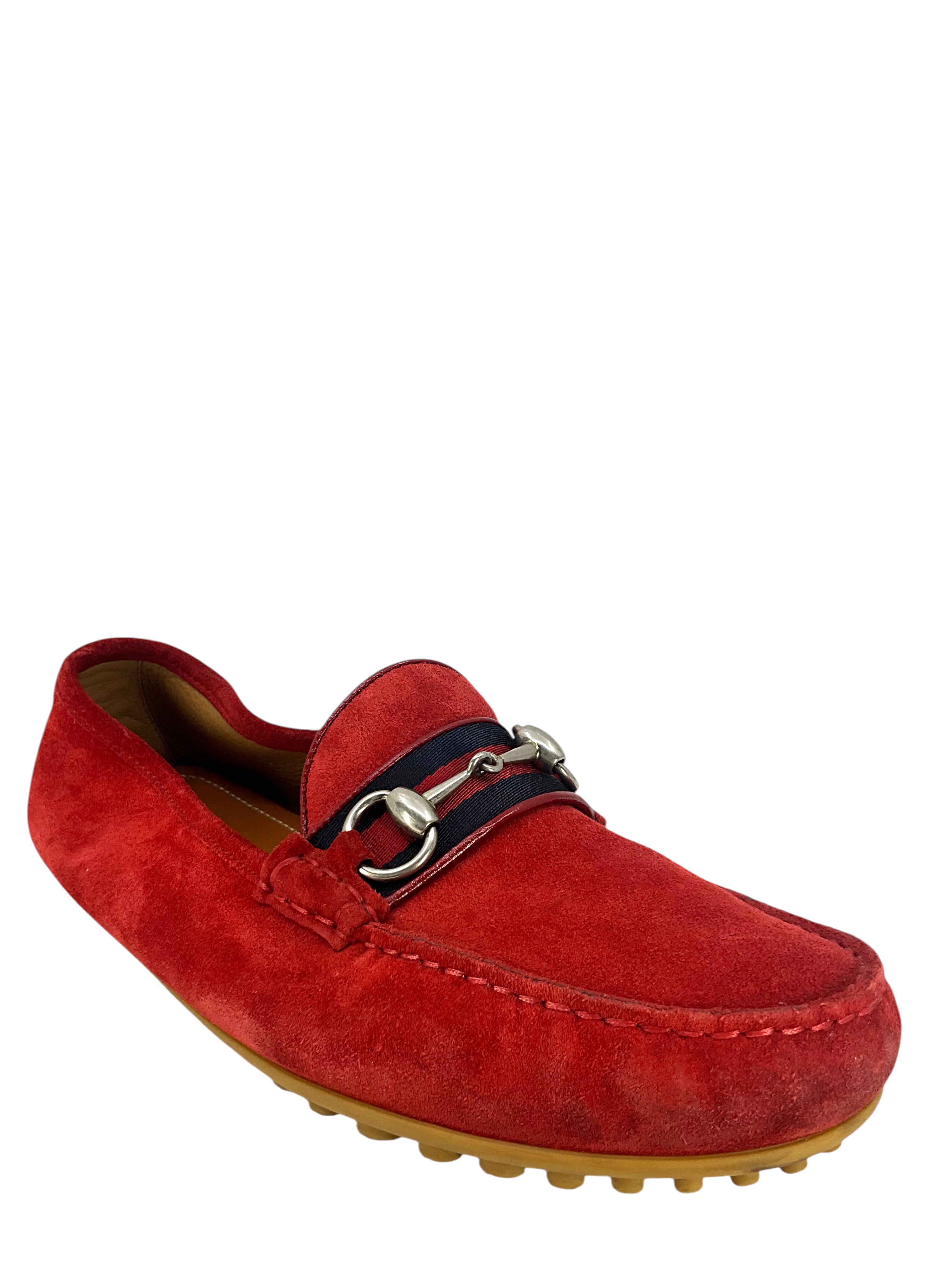 *Gucci Mens Suede Driver 6.5/7.5 US* Gucci 337066 Men main image 3