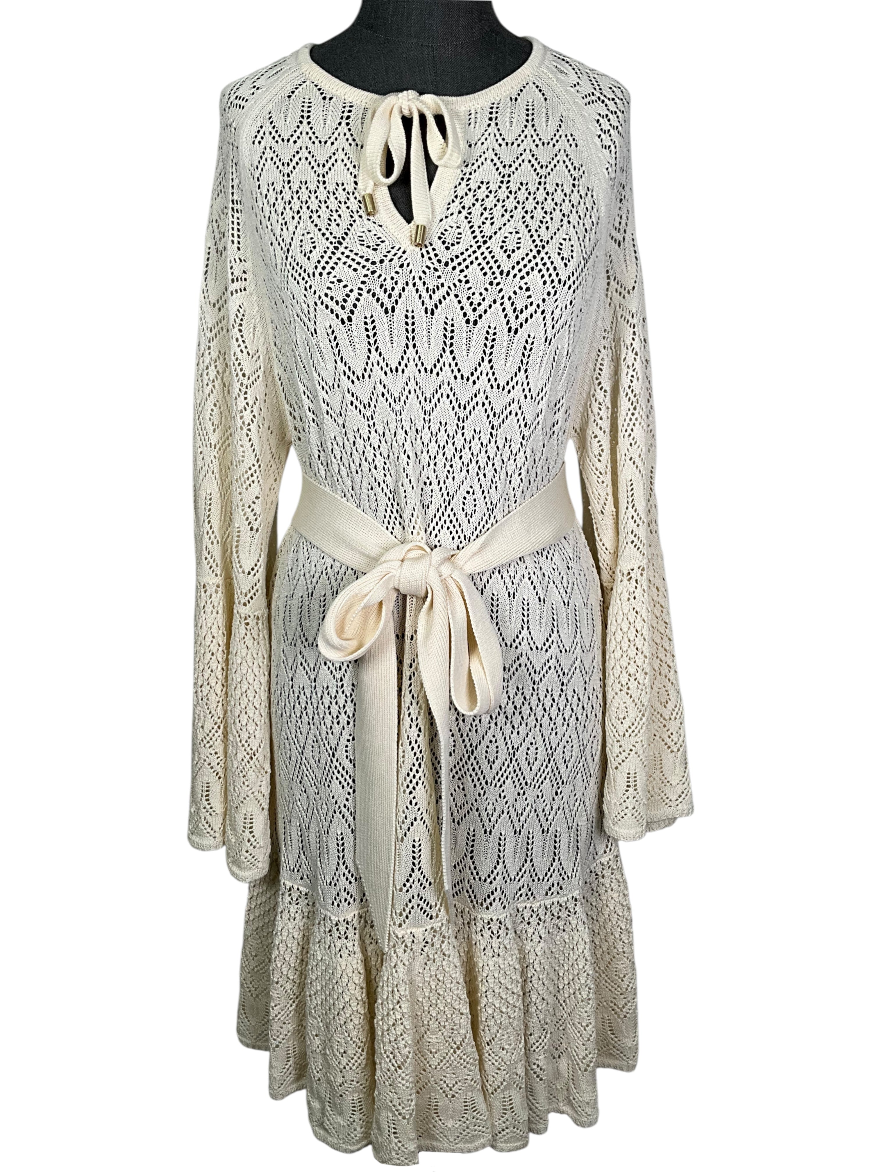 zimmermann knit dress Coco Pointelle Mini Size S RD-05.06.26