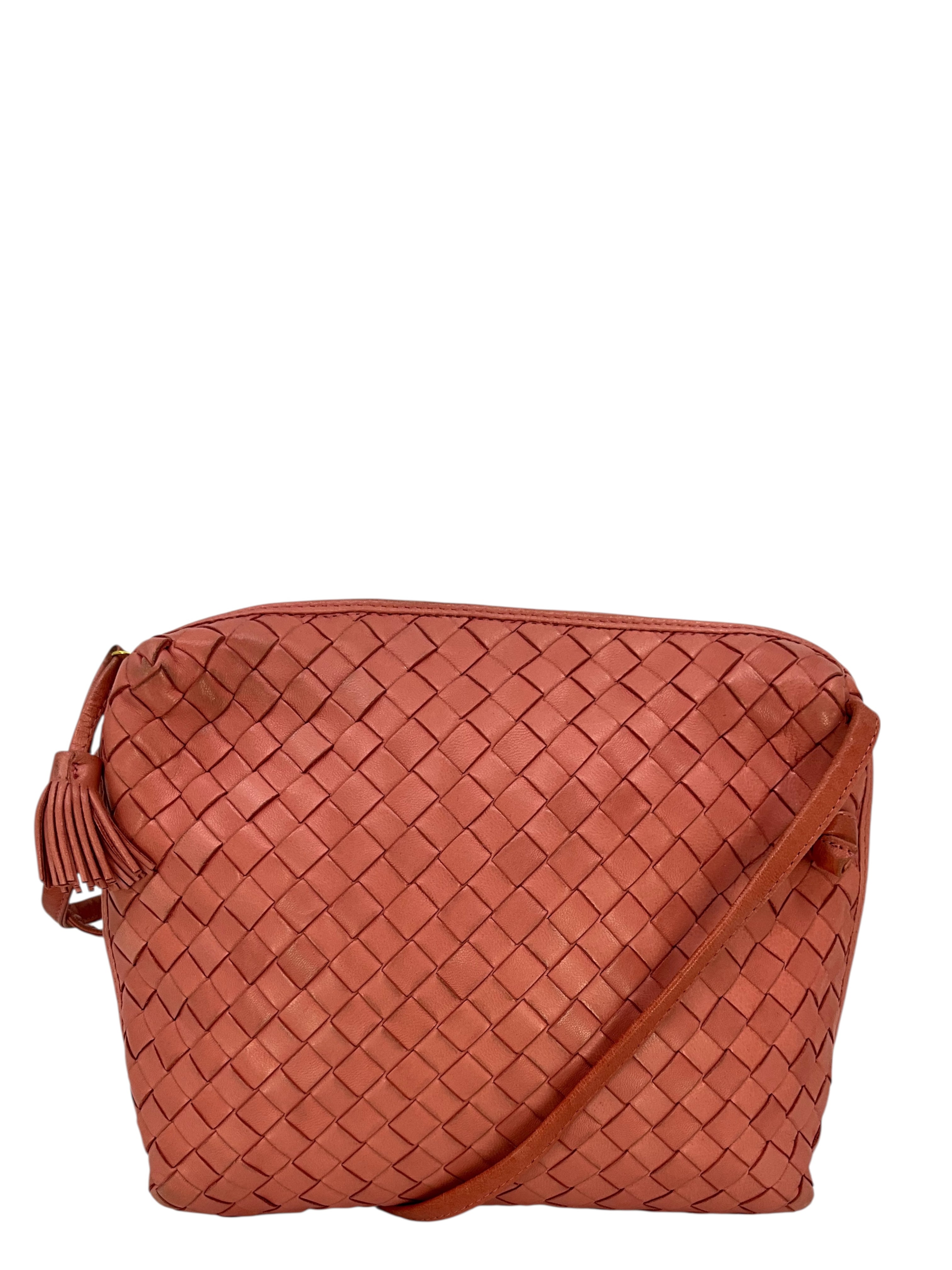 Bottega Veneta Vintage Nodini Intrecciato Crossbody Bag