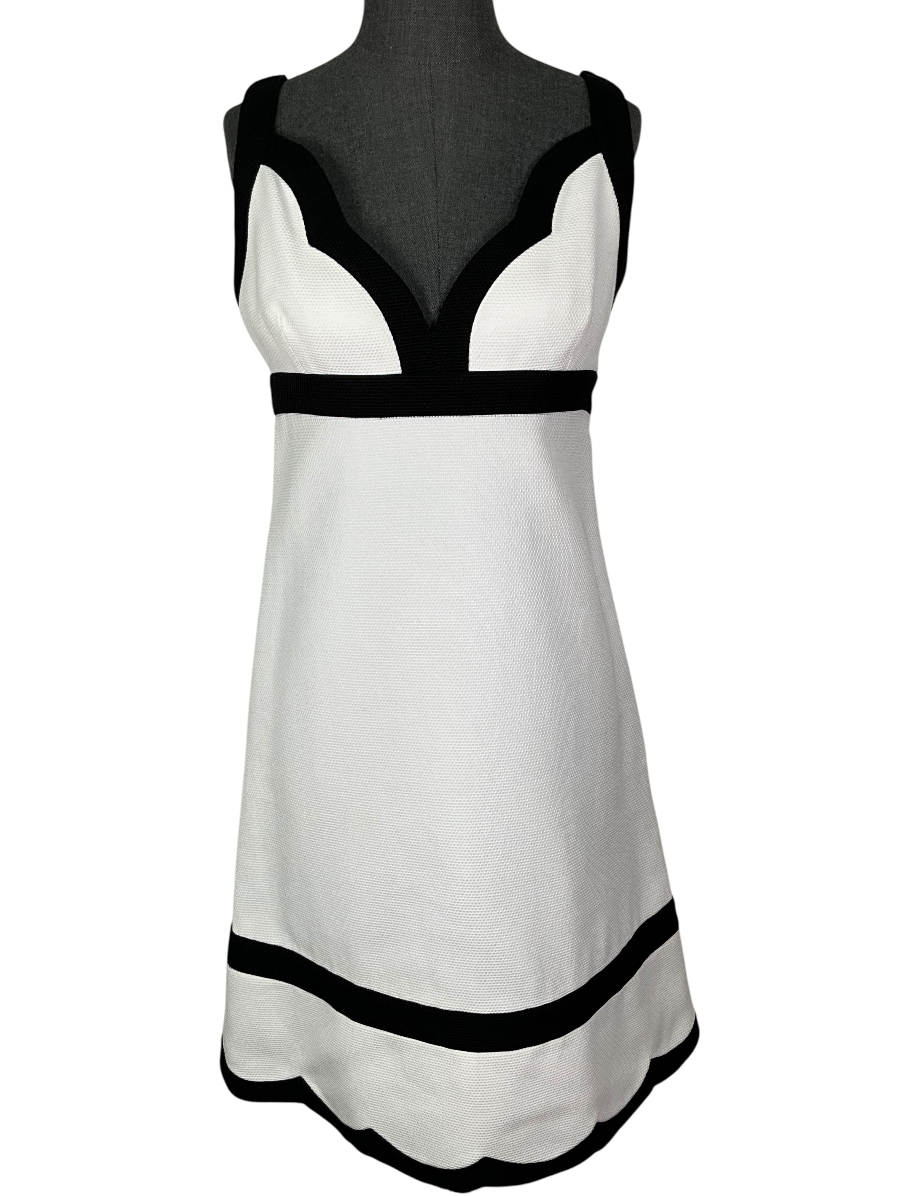 valentino black and white dress Sleeveless Shift Size S NEW Where the Turf Meets Size (Please refer to our size chart):XL Valentino Garavanis mini dress grin_uk_elevatedbasics_july_2026