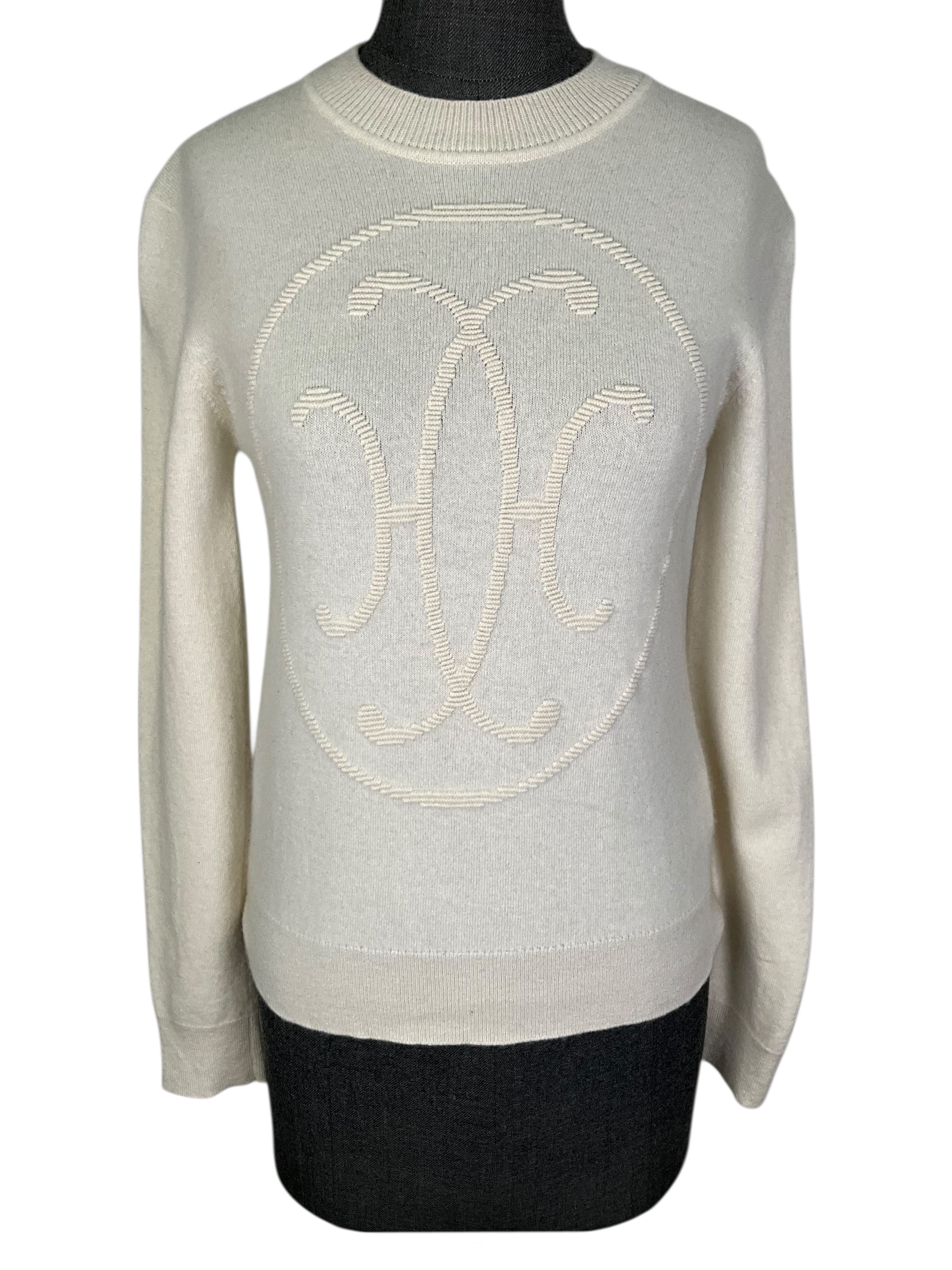 Hermes Cashmere H Lift Sweater Size S - Consigned Designs