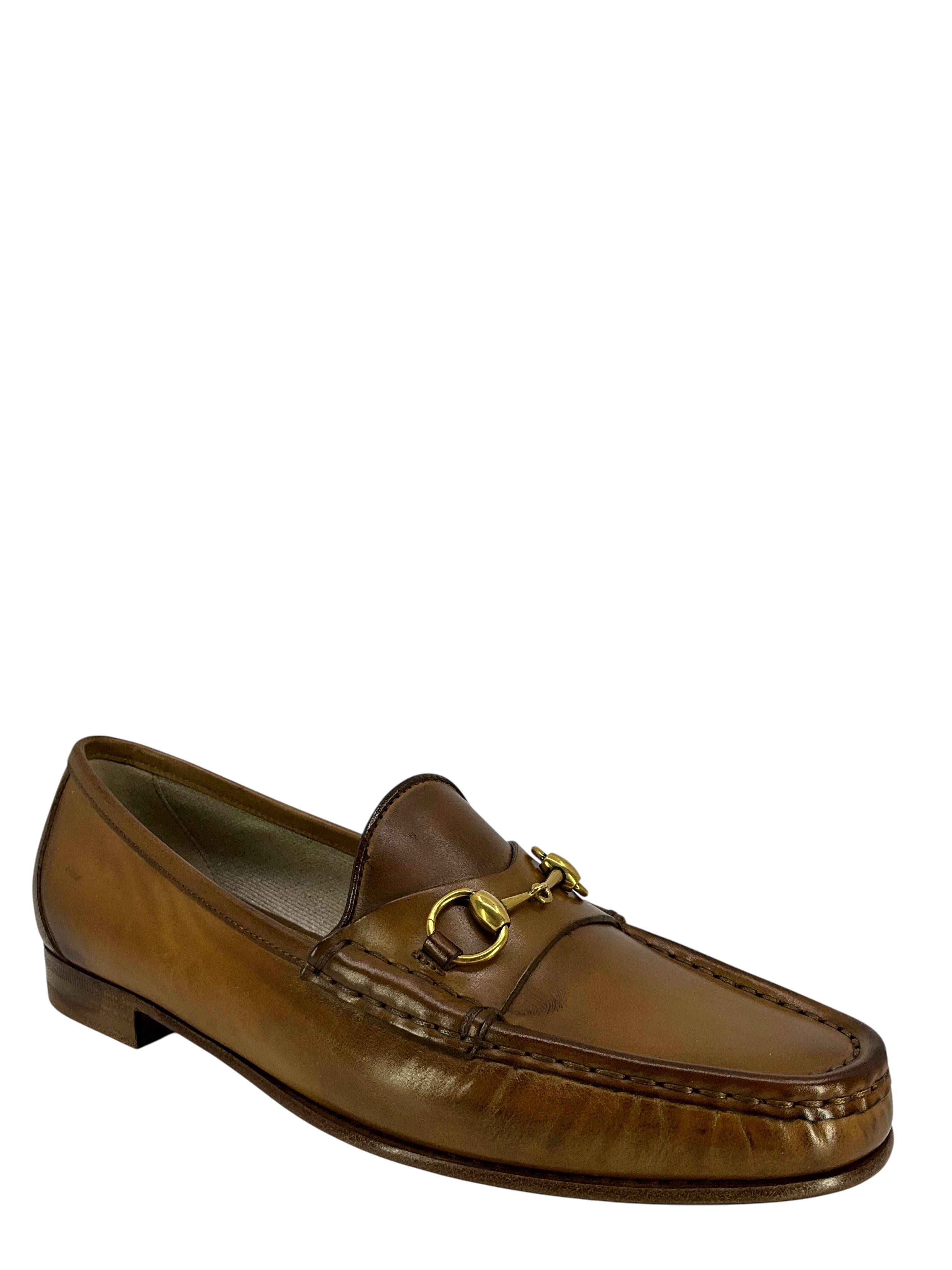 Gucci 1953 Leather Classic Horsebit Loafers Size 7 NEW - Consigned