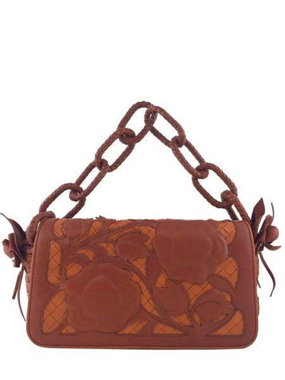 Bottega Veneta Limited Edition Floral Leather Applique Bag-Consigned Designs