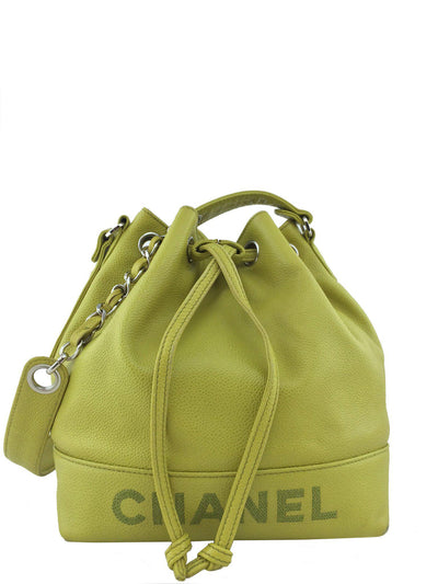 Chanel Caviar Leather Drawstring Bucket Bag-Consigned Designs