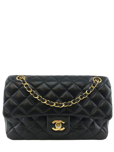 Chanel Quilted Lambskin Classic Medium Double Flap Bag-Consigned Designs
