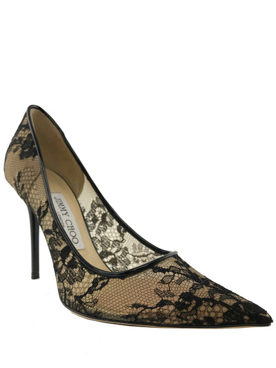 Jimmy Choo Abel Lace Pump Size 6-Consigned Designs