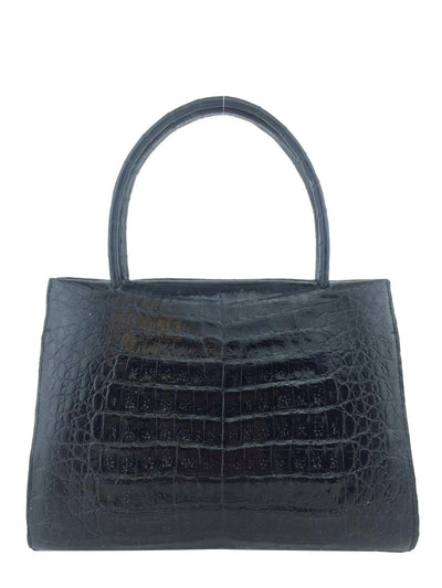 Nancy Gonzalez Wallis Small Crocodile Bag-Consigned Designs