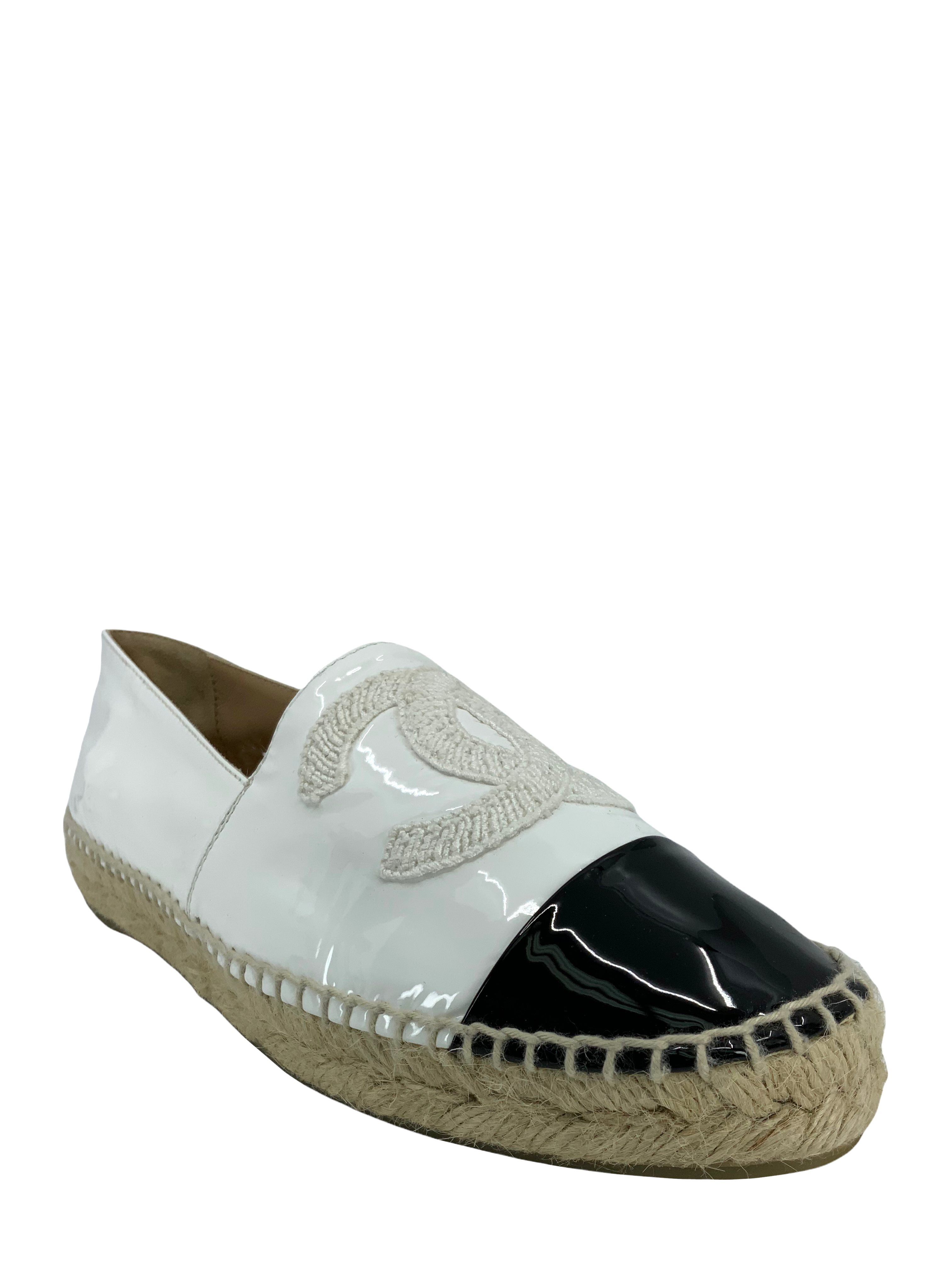 Leather Espadrille Flats