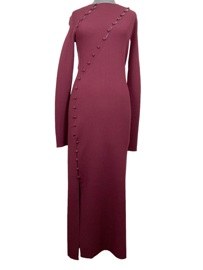 Altuzarra Ribbed Spandex Maxi Dress Size M-Consigned Designs