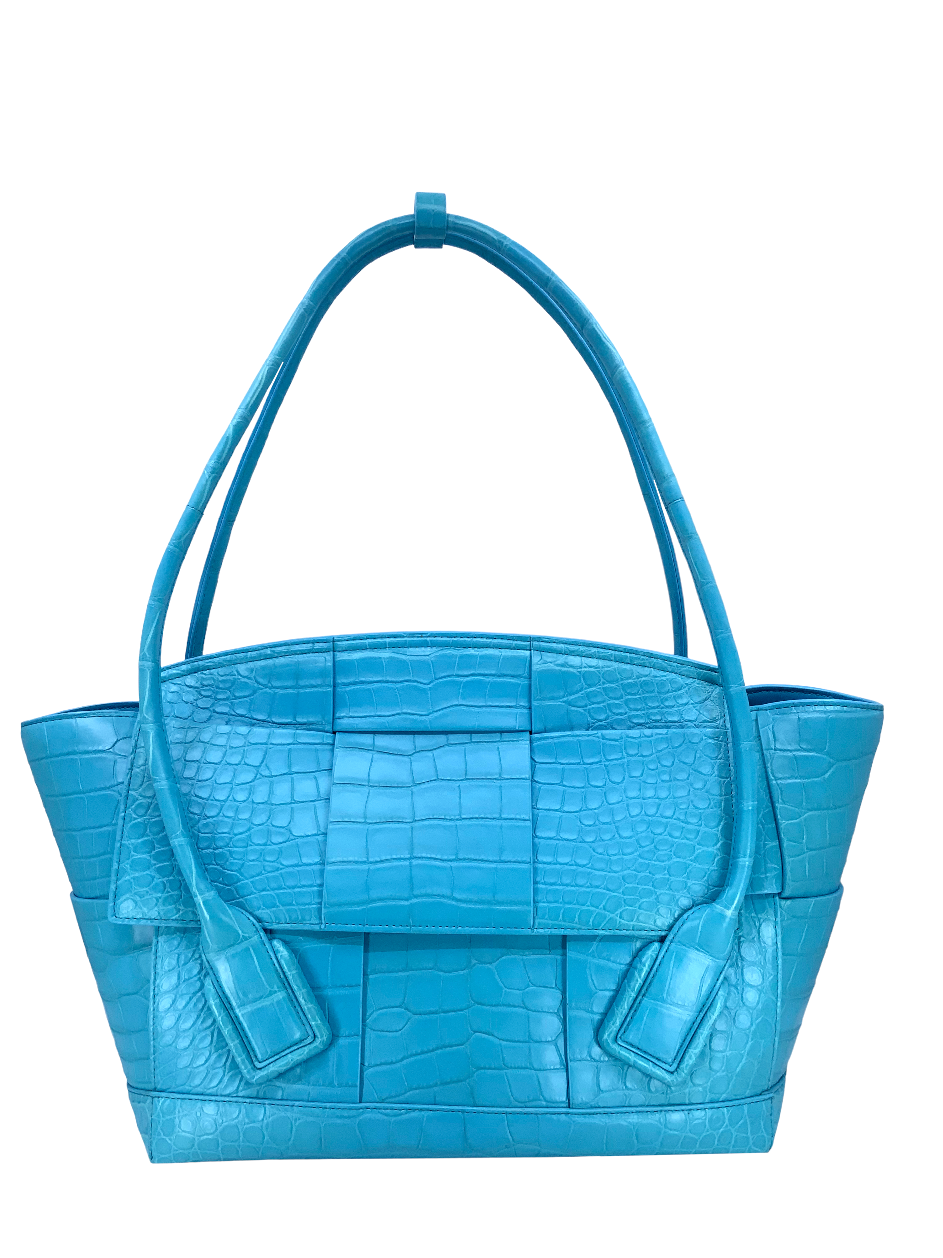 Bottega Veneta Arco Alligator Tote Bag - Consigned Designs