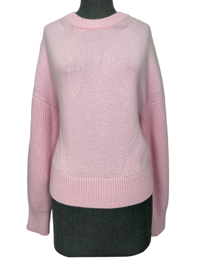 Alexander McQueen Cropped Wool Crewneck Sweater Size L NEW-Consigned Designs