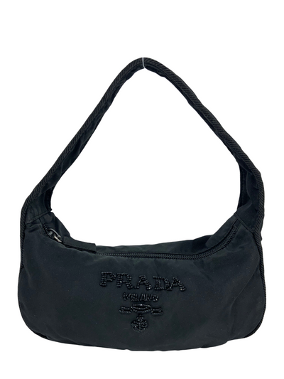 PRADA Tessuto Nylon Beaded Small Bag-Consigned Designs