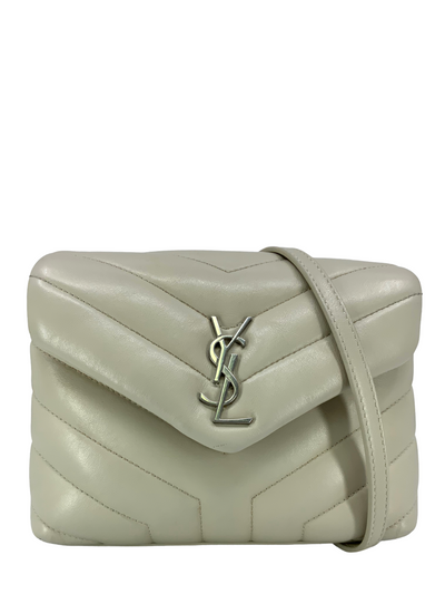 Saint Laurent Toy Loulou Calfskin Flap-Top Crossbody Bag-Consigned Designs