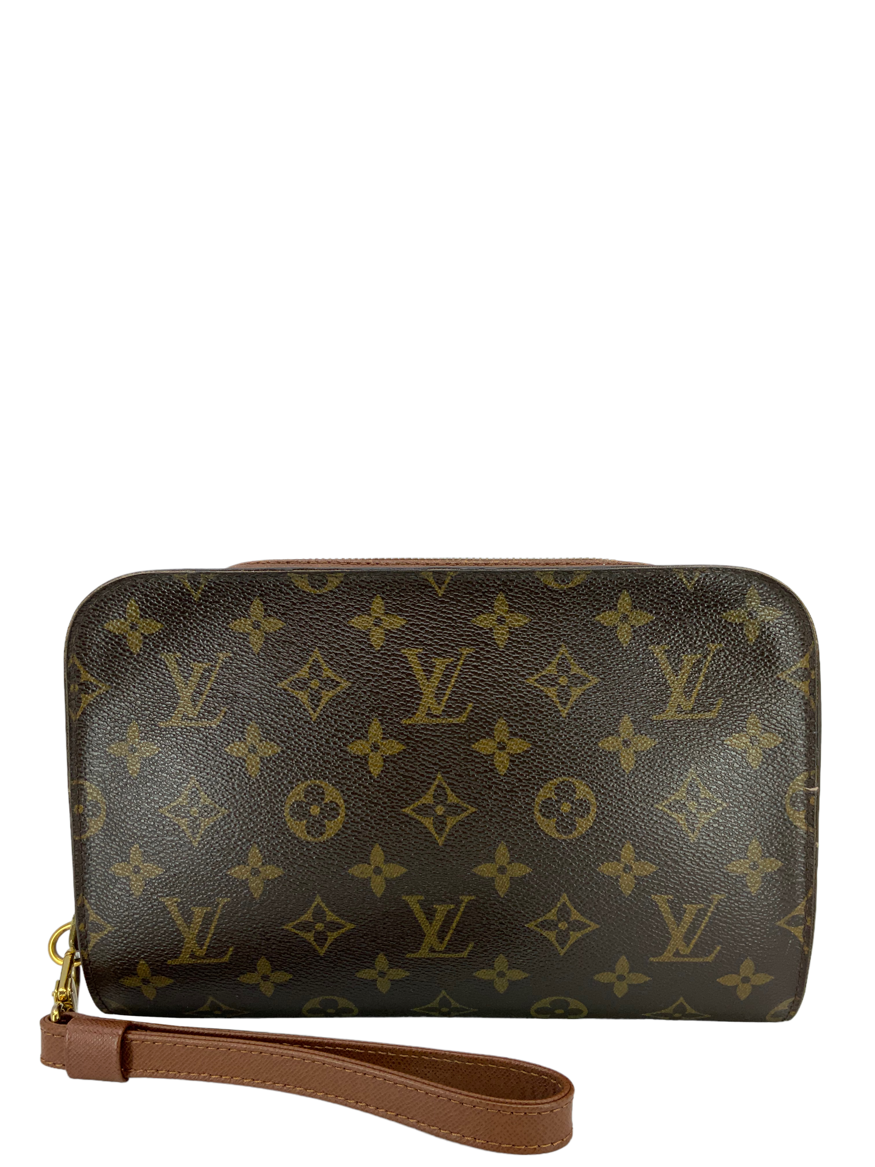 Louis Vuitton Monogram Pochette Orsay Clutch Wristlet Consigned
