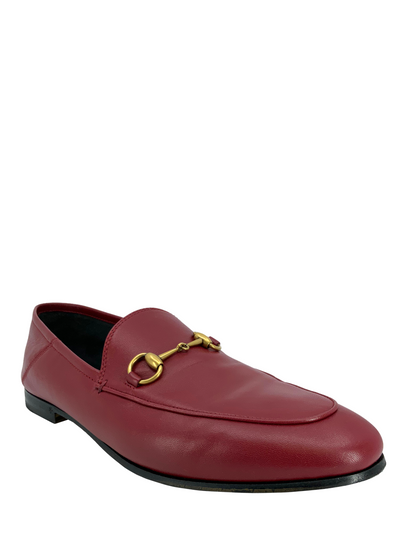 Gucci Agnello Plonge Horsebit Loafers Size 8.5-Consigned Designs
