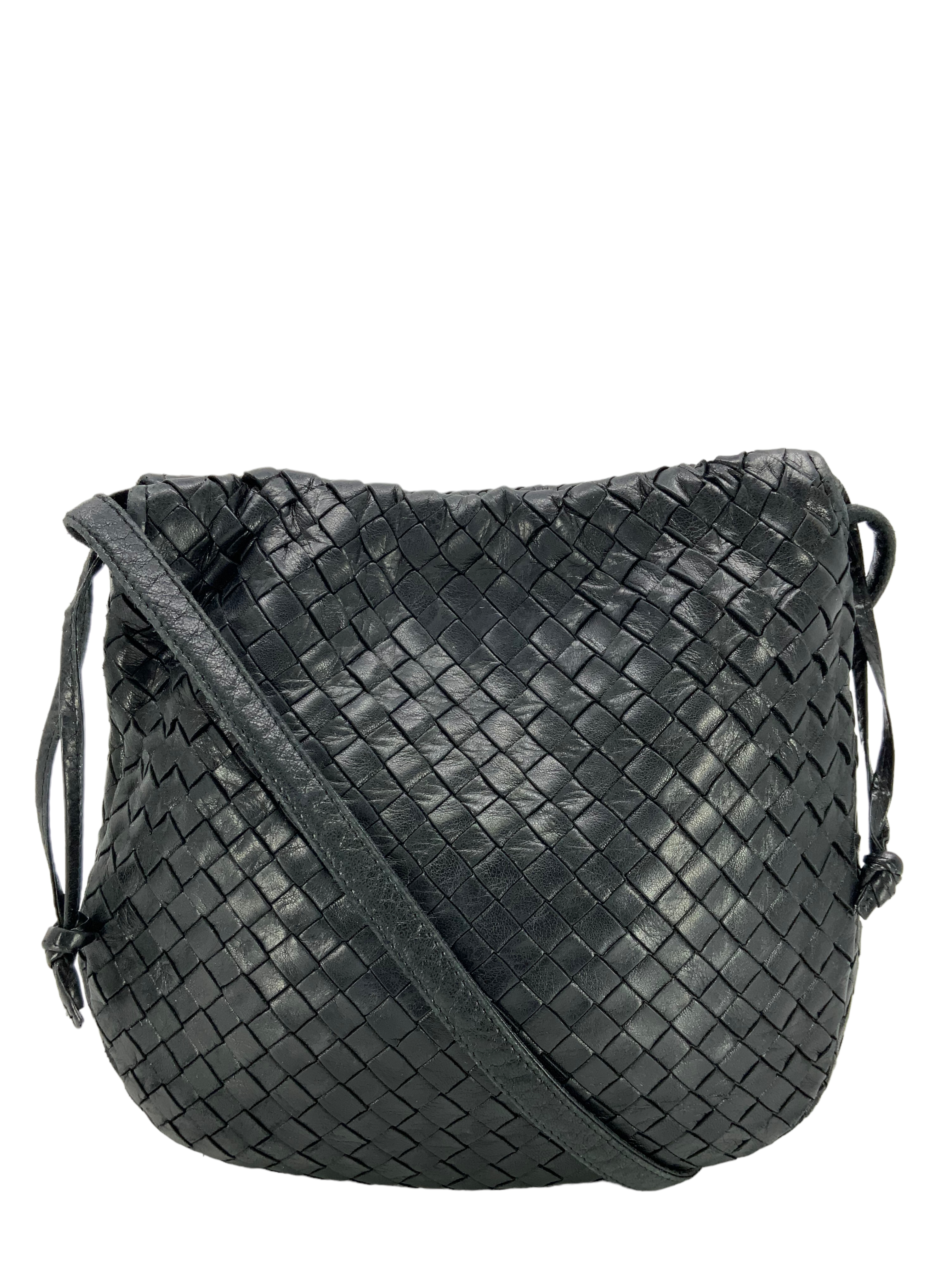 Bottega Veneta Vintage Intrecciato Leather Hobo Bag - Consigned Designs