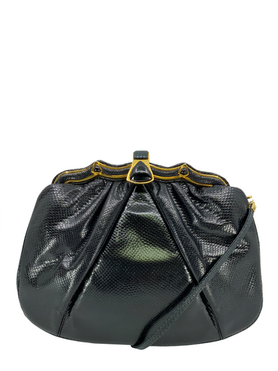 Judith Leiber Lizard Evening Bag Clutch-Consigned Designs