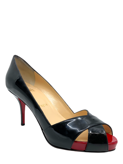 Christian Louboutin Patent Shelly 90 Pumps Size 7-Consigned Designs