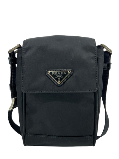 PRADA Nylon Smartphone Case Crossbody Bag-Consigned Designs
