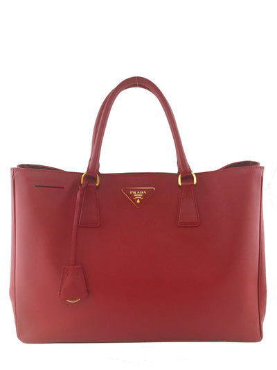 Prada Saffiano Lux Large Tote Bag-Consigned Designs