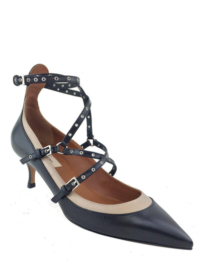 Valentino Love Latch Grommet Pumps Size 6.5 NEW-Consigned Designs