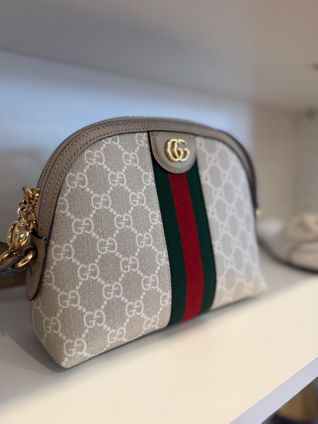 Gucci GG Supreme Ophidia Small Shoulder Bag NEW - Consigned Designs