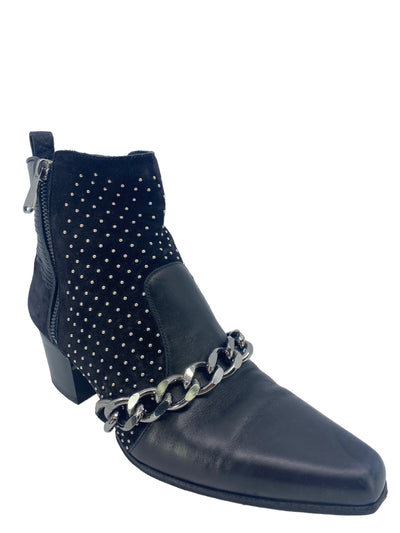 Balmain Black Ella Boots size IT 40-Consigned Designs