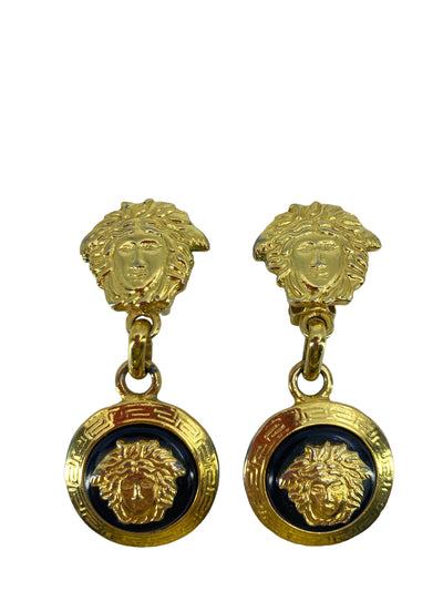 Versace Clip on Earrings-Consigned Designs