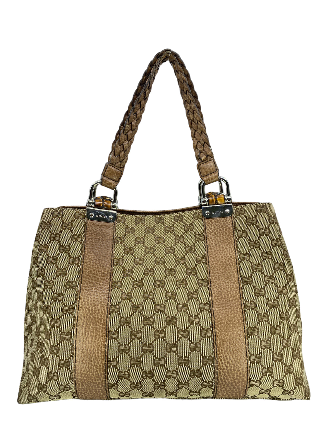 GUCCIバンブートート GGキャンバス グッチ ハンドバッグ/トートバッグ ヴィンテージ
