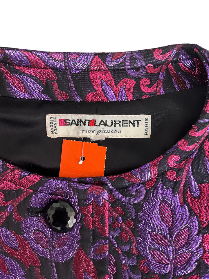 ☆ビンテージ☆ YVES SAINT LAURENT ジャケット　Lサイズ YSL old wool jacket イヴサンローラン オールド ギャバ