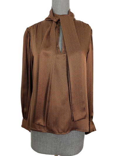 Vintage Yves Saint Laurent blouse Size M-Consigned Designs