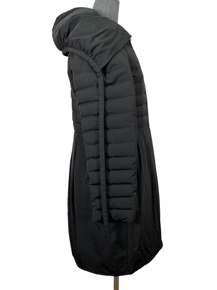 Salvatore Ferragamo Hooded Down Coat Size L - Consigned Designs