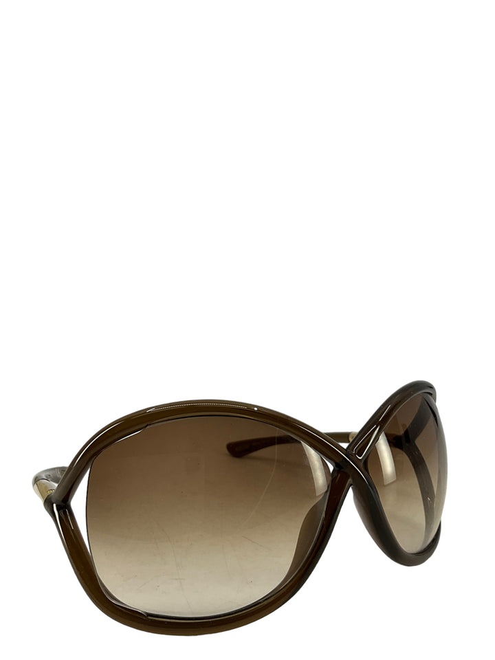 Tom Ford Whitney Brown Sunglasses - Consigned Designs