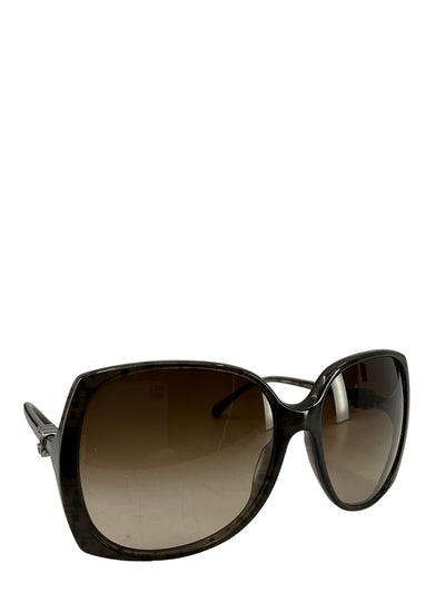 Chanel CC Brown Sunglasses-Consigned Designs