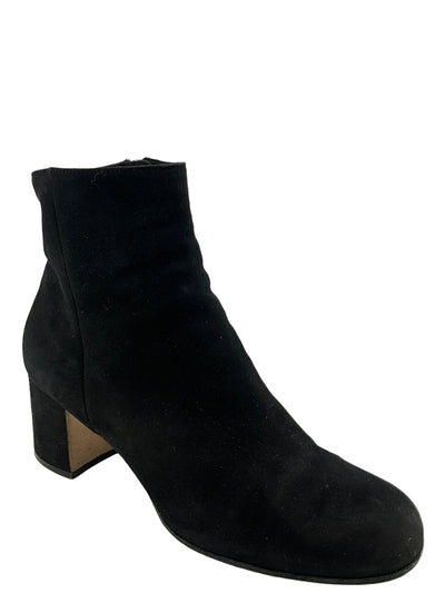 Gianvito Rossi Black Suede Booties Size 9-Consigned Designs