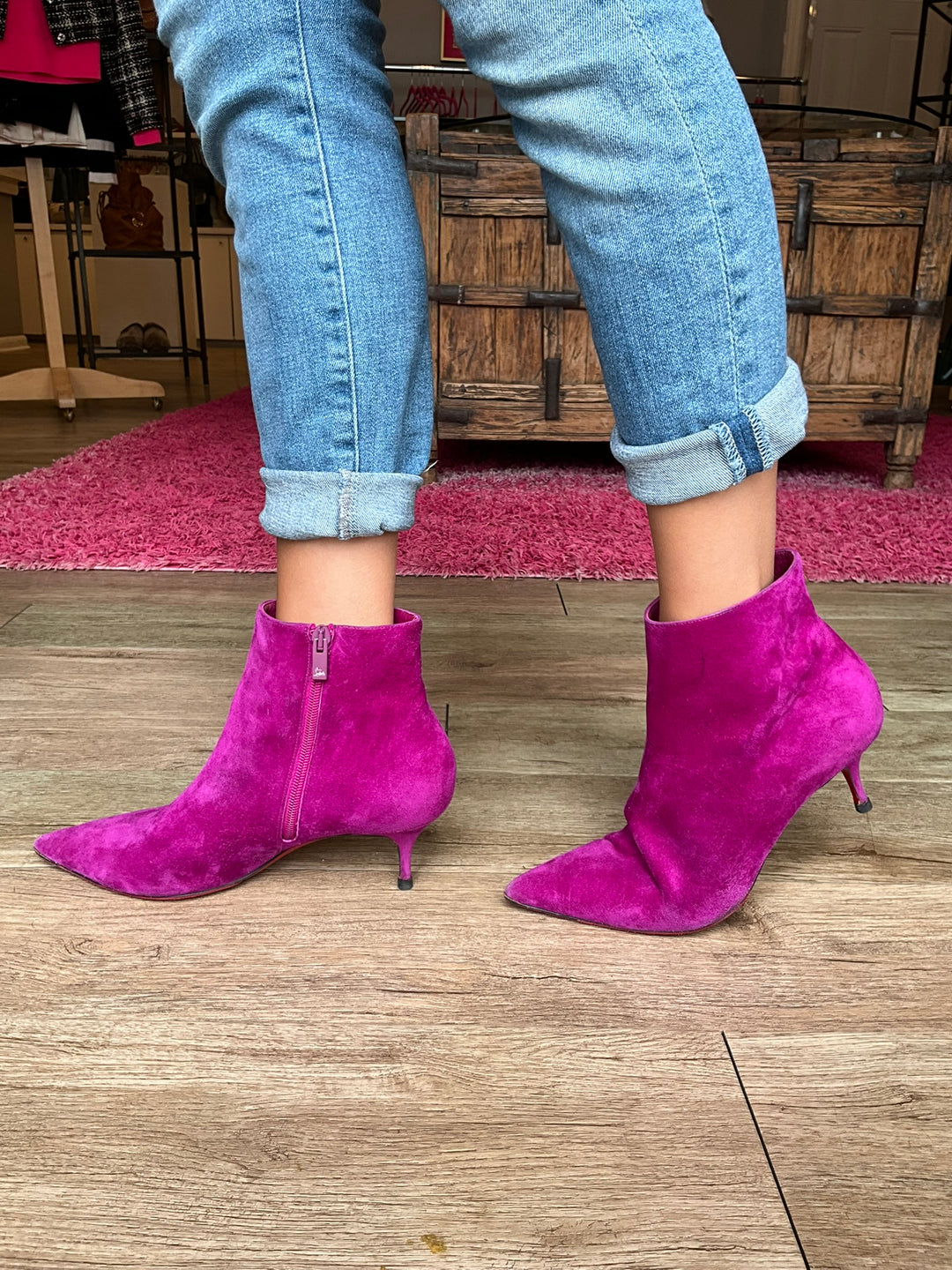 Christian Louboutin Suede So Kate Bootie Size 9.5 - Consigned Designs