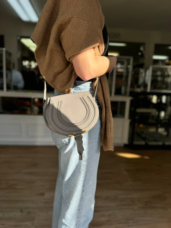 Shoulder Bag Chloe Marcie Small Crossbody CHLOE Marcie Saddle Mini