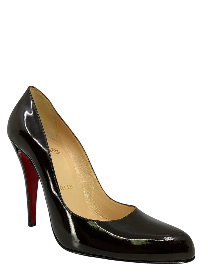 Christian Louboutin Patent Leather Pumps Size 8 NEW  display picture 1