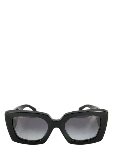 CHANEL Acetate Rectangle Sunglasses 5435-Consigned Designs