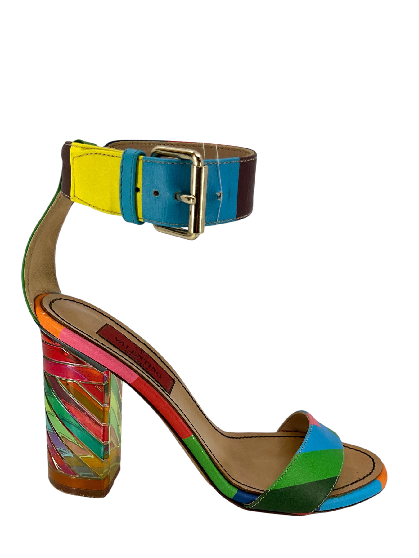 Rainbow valentino shoes hotsell