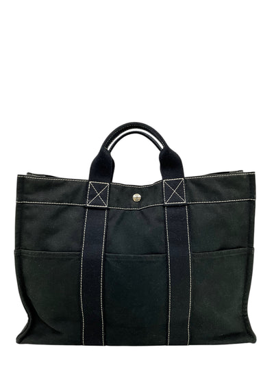 Hermes Canvas Fourre Tout Holdall MM Tote Bag-Consigned Designs