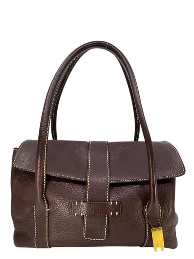 Loro Piana Leather Dandy Bag-Consigned Designs
