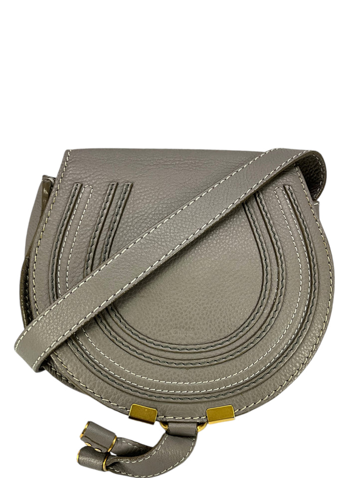 CHLOÉ Marcie Small Leather Crossbody Bag - Consigned Designs